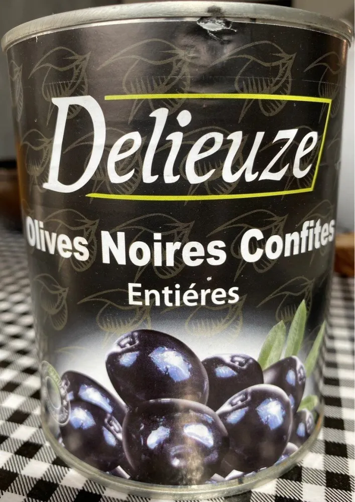 Olives Noires Confites
