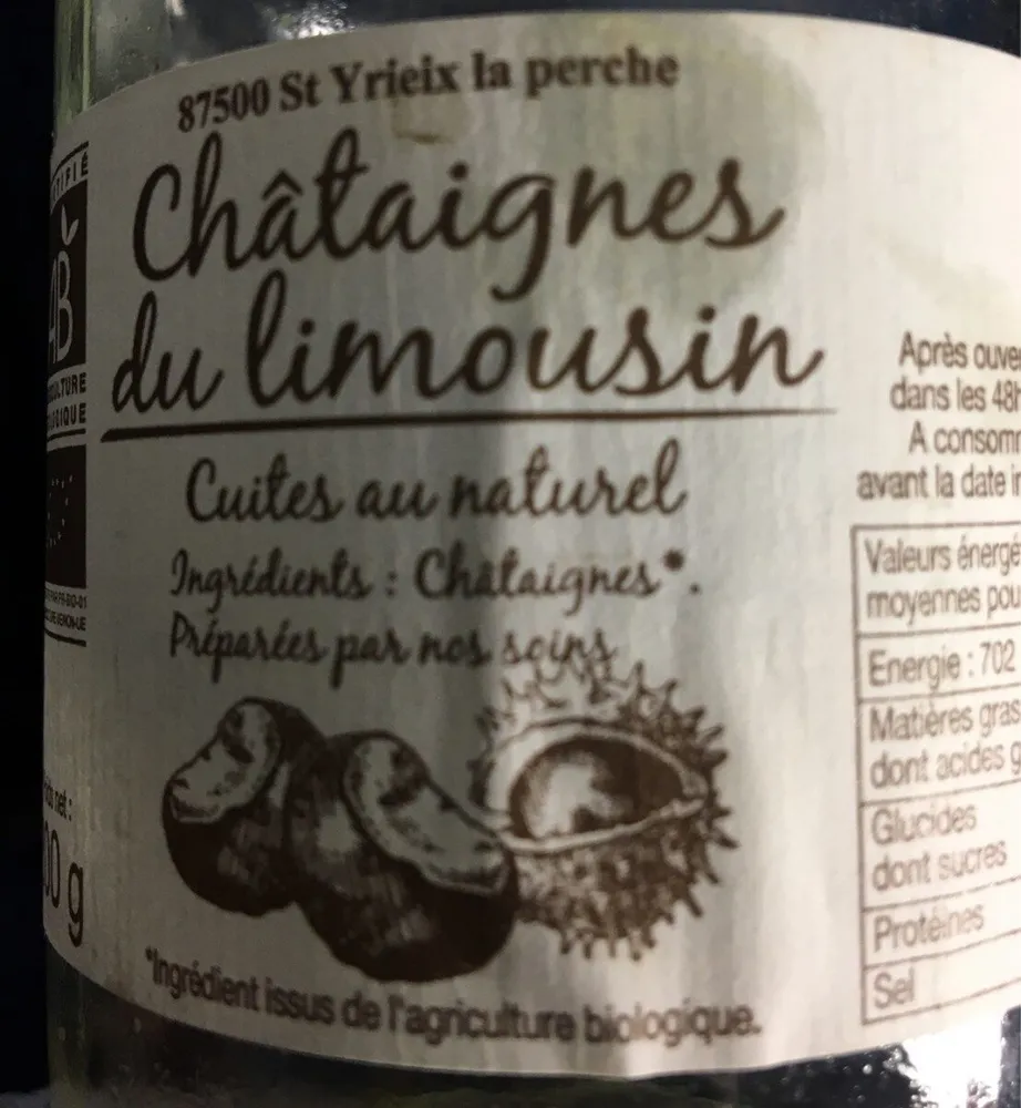 Châtaignes du Limousin