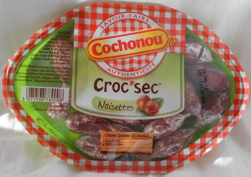 Croc'sec Noisettes