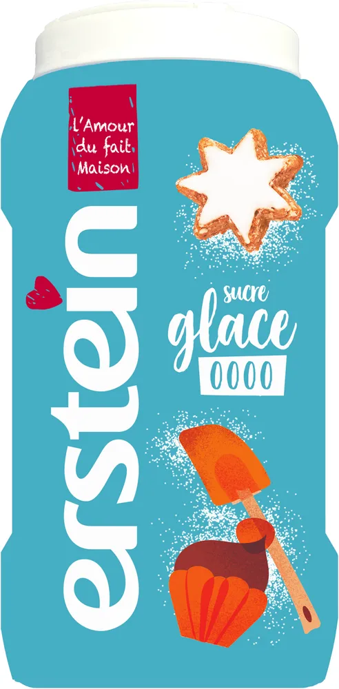 Erstein saupoudreuse glace 500 gr - gamme speciaux