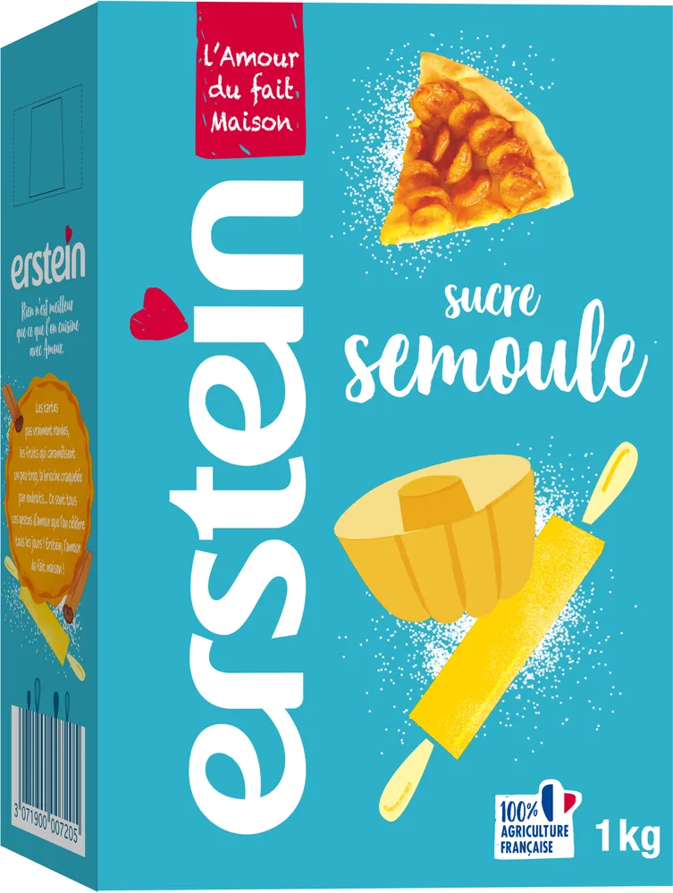 Erstein semoule fine etui 1kg - gamme courants
