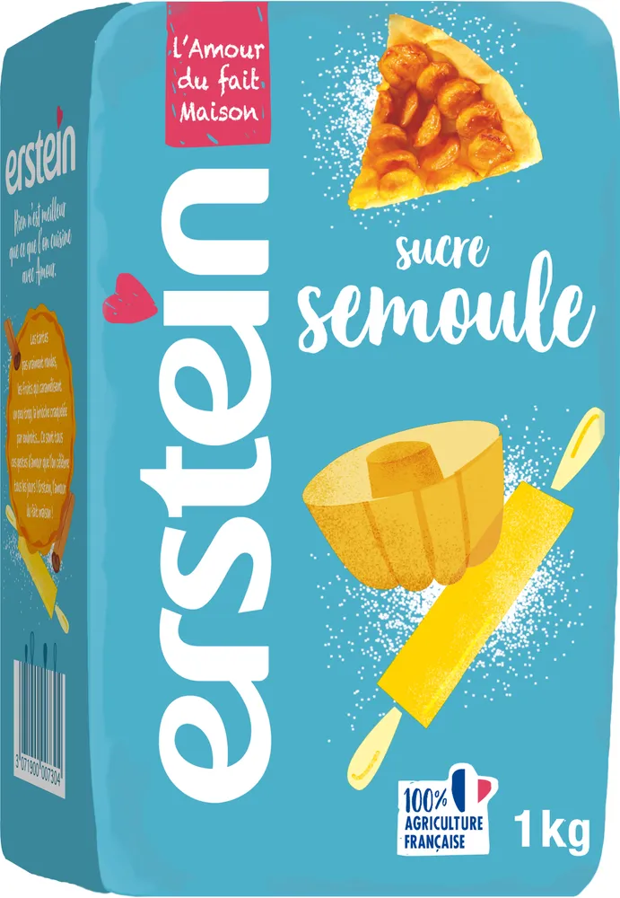 Erstein semoule fine sachet 1kg - gamme courants