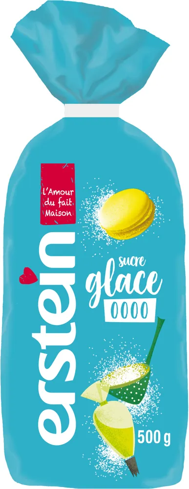 Erstein sucre glace sachet 500g- gamme speciaux