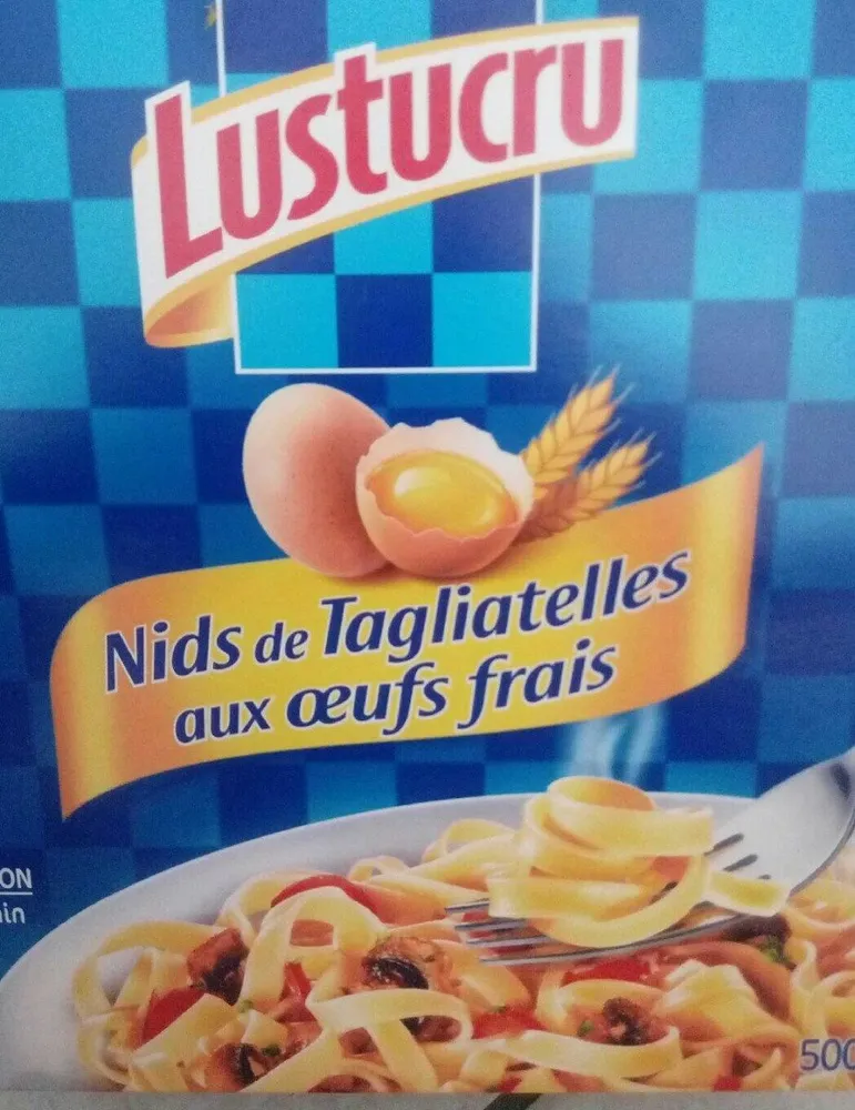 Nids de tagliatelles aux œufs frais