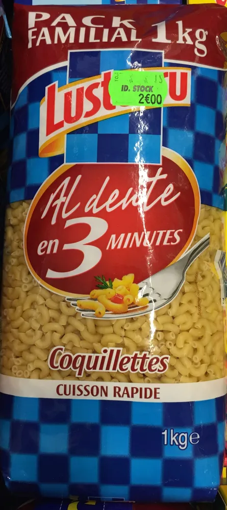 Coquillettes cuisson rapide