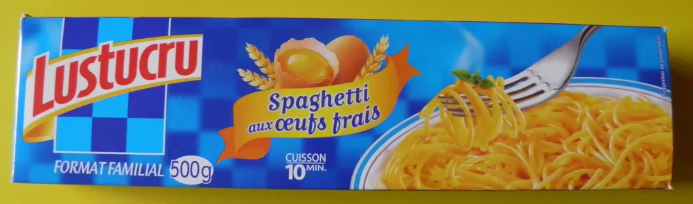 Spaghetti aux œufs frais (Format Familial)