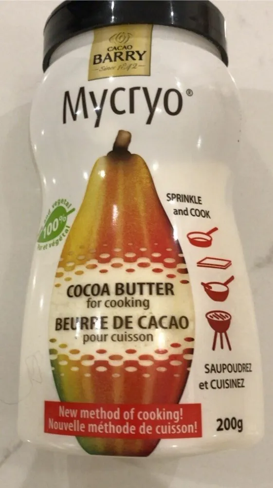Beurre de cacao pour cuisson