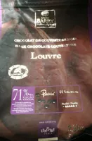 Chocolat de couverture noir Louvre