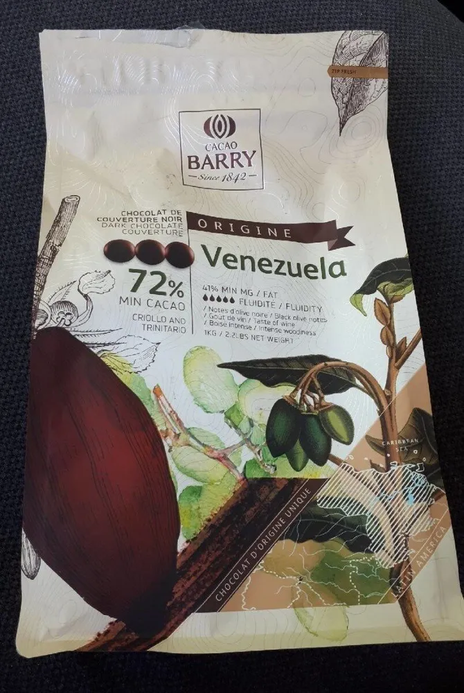 Chocolat noir 72%