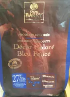 Décor coloré bleu foncé
