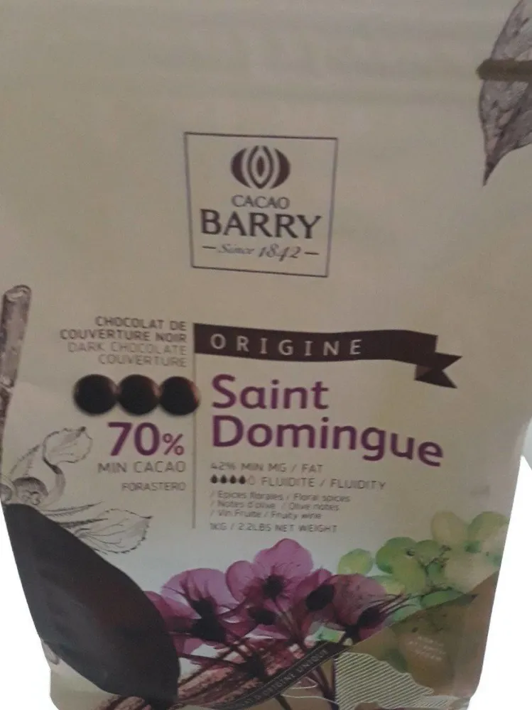 Chocolat de couverture noir