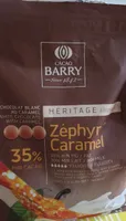 Chocolat De Couverture Blanc 35% En Pistoles Caramel Zephyr
