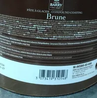 Brune pâte a glacer