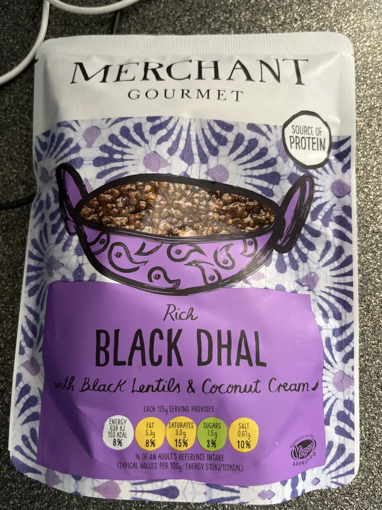 Rich BLACK DHAL with Black Lentils & Coconut Cream