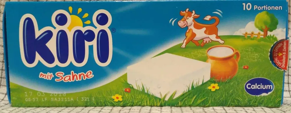 Kiri mit Sahne