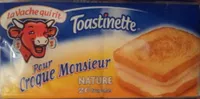 Toastinette Pour Croque Monsieur Nature (19 % MG) 20 tranches