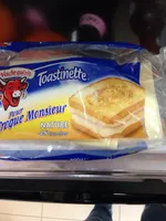 Toastinette pour Croque Monsieur Nature
