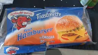 Toastinette Pour Hamburger au CHEDDAR