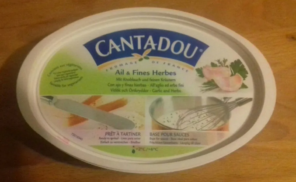 Cantadou Ail & Fines Herbes