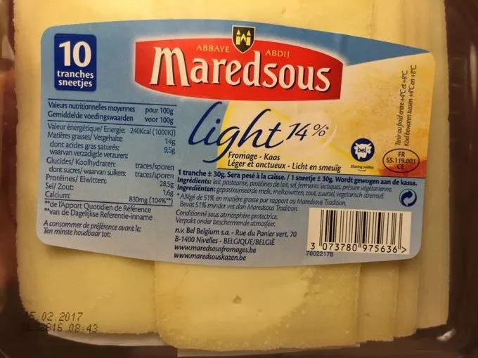 Maredsous Light (13% MG)