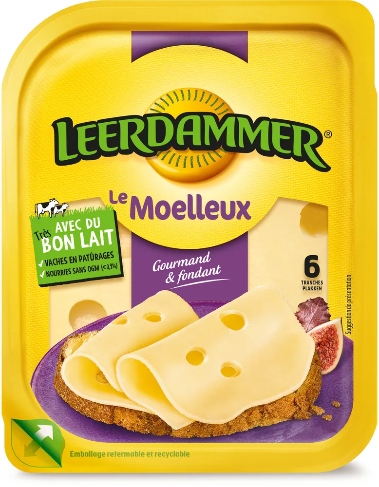 Leerdammer Moelleux 6 tranches