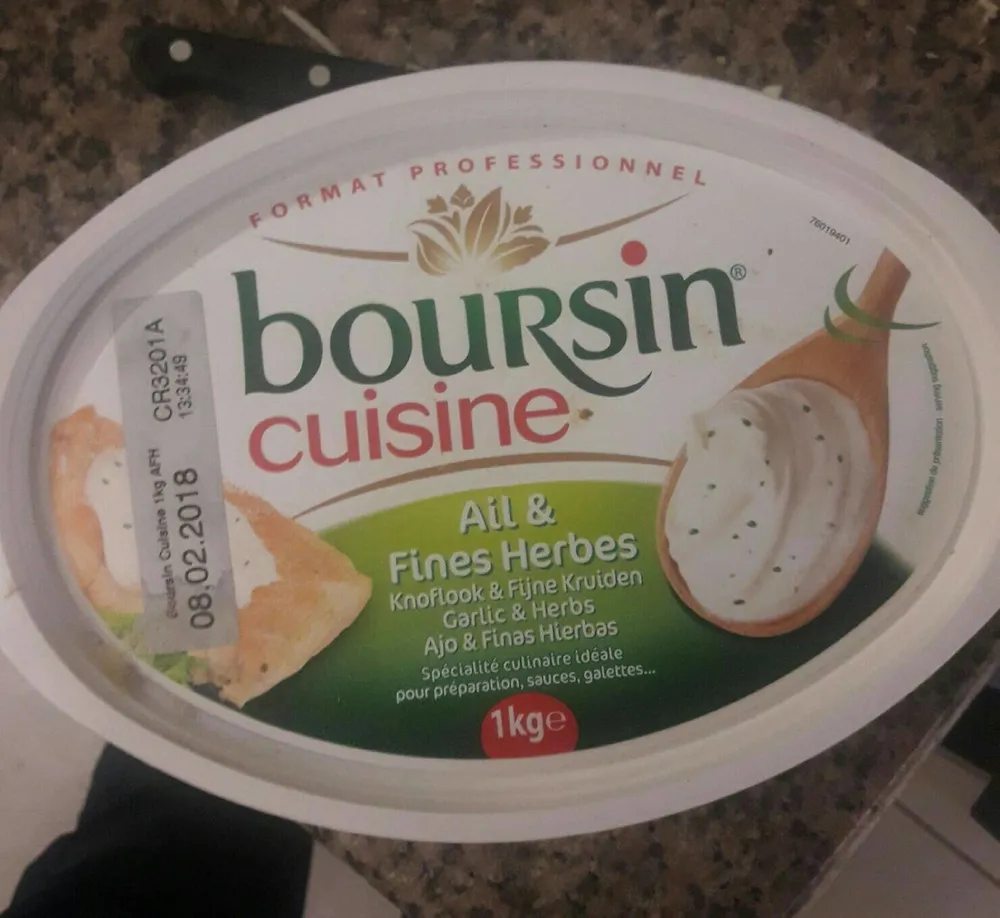 Boursin 70 % Ail Et Fines Herbes