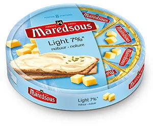 Fromage Fondu Triangles Light 7% MG