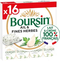 Boursin® Ail & Fines Herbes Portion x16
