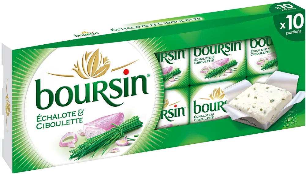 Boursin® Echalote & Ciboulette Portion x10
