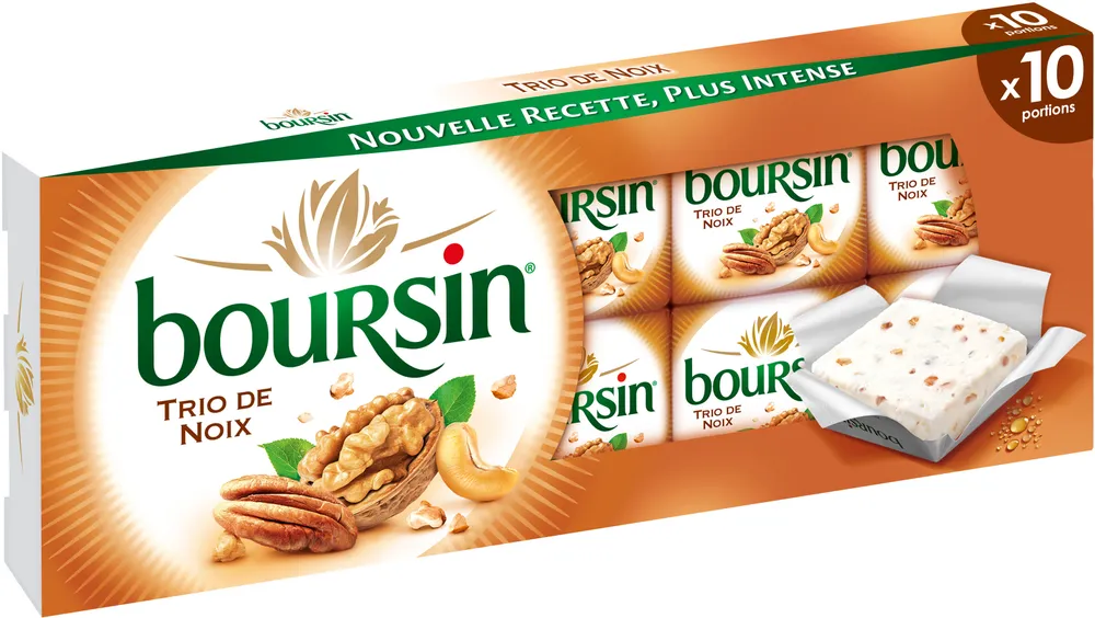 Boursin® Trio de Noix Portion x10