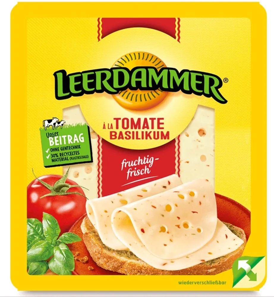 Leerdammer à la Tomate Basilikum