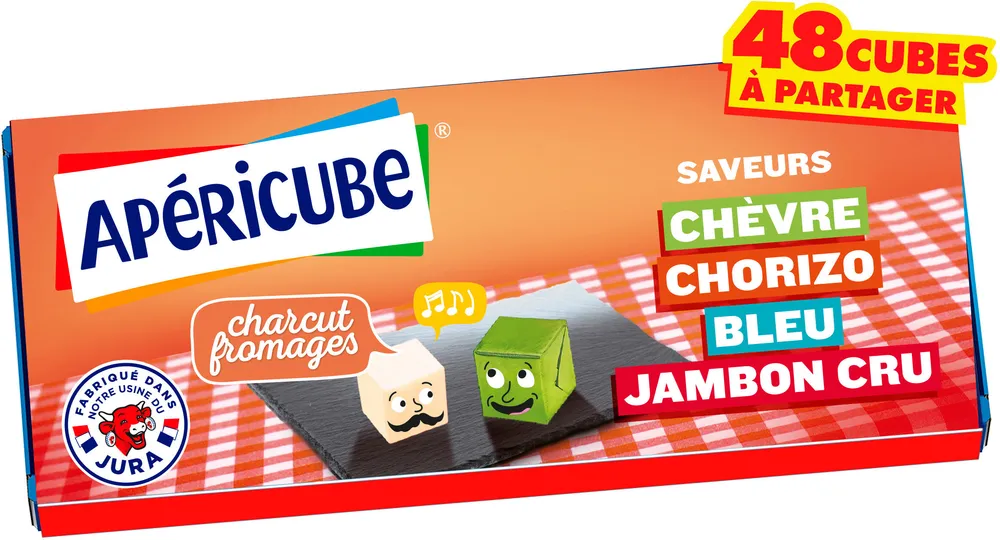 Apéricube Charcut' Fromages 48C