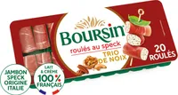 Boursin Apéritif Les roulés Jambon fumé Tomate Basilic
