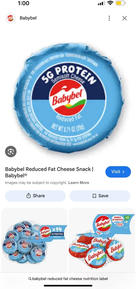 Mini Babybel Léger Light