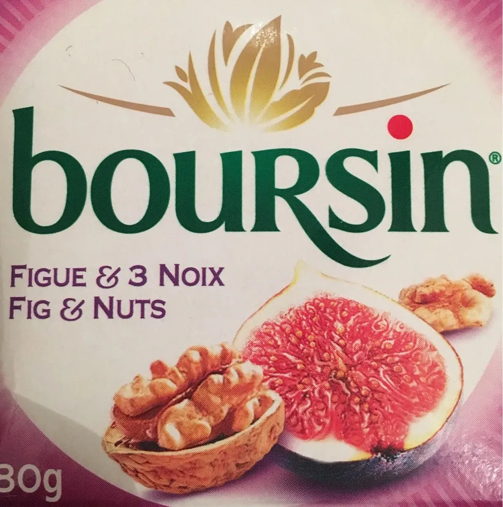 Boursin figue et noix