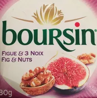 Boursin figue et noix