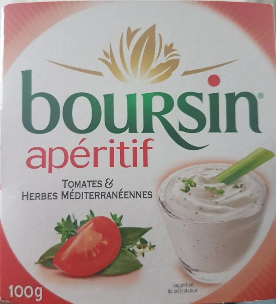 Boursin apéritif tomates et herbes méditerranéennes