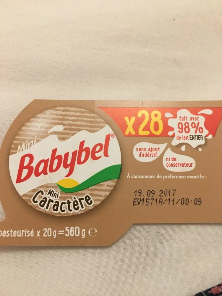 Babybel mini caractere