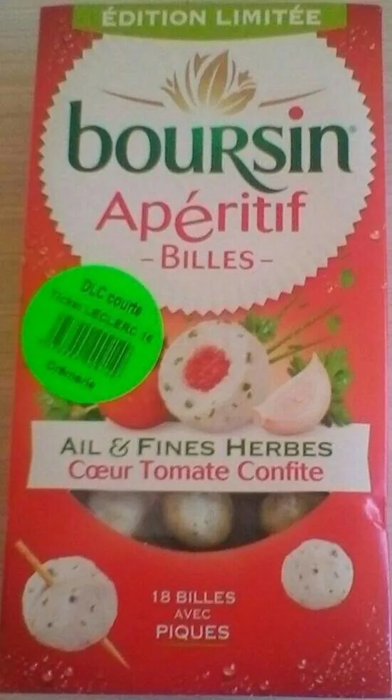 Billes ail & fines herbes coeur tomate confite