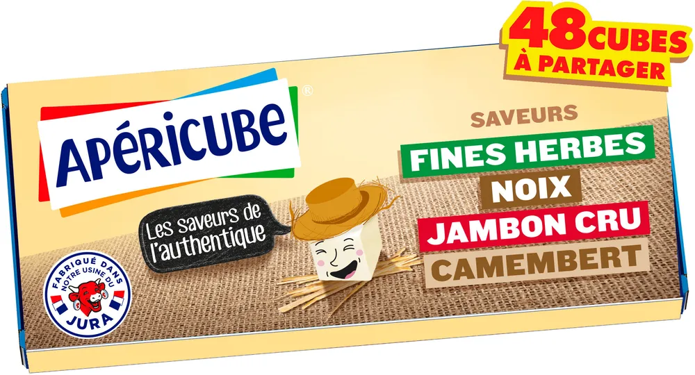 Apéricube Saveurs de l'Authentique 48C