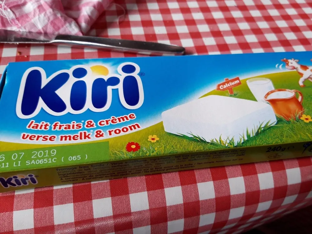 Lait frais et creme