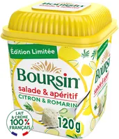 Boursin salade & apéritif cranberry & poivre