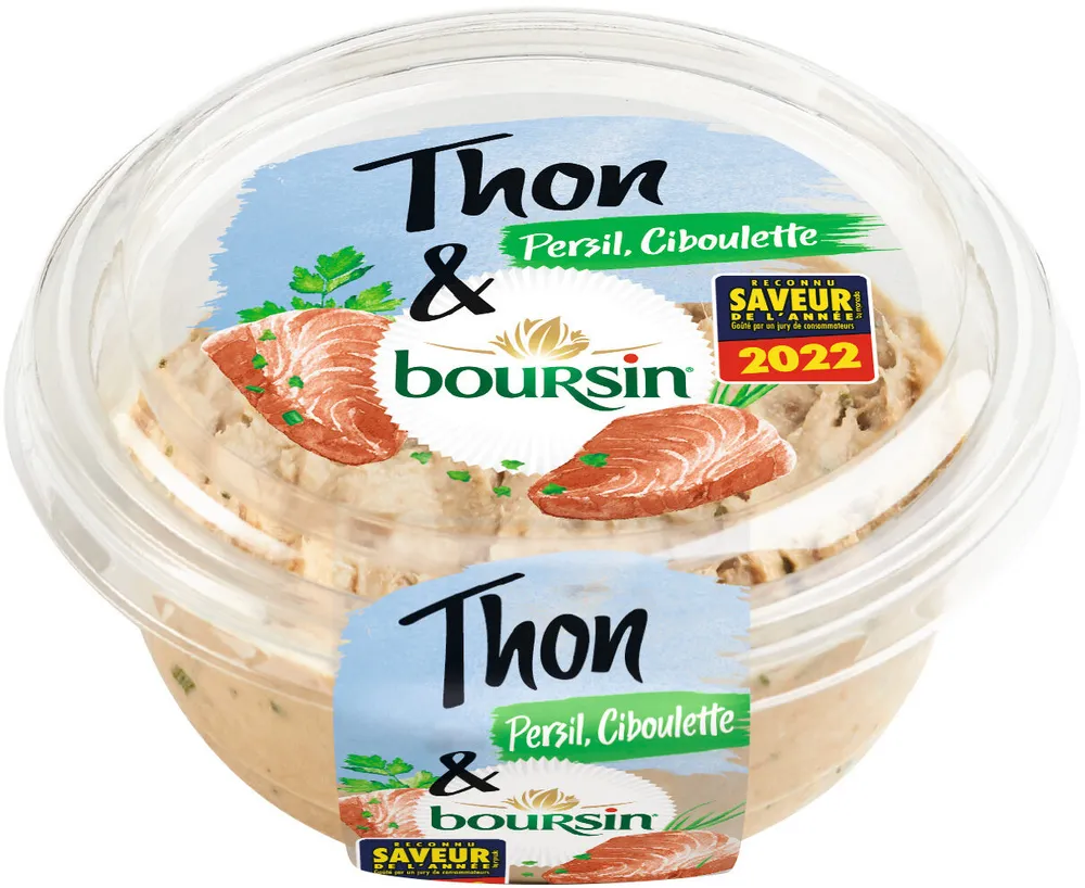 Boursin a tartiner thon