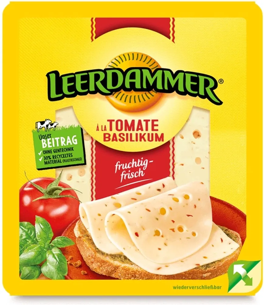 Leerdammer a la Tomate Basilikum