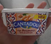 Cantadou style houmous zeste de citron