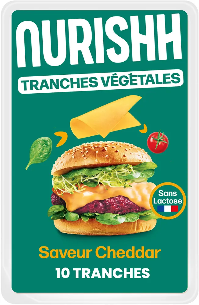 Plant-Based Slices Cheddar Flavour