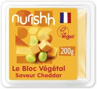 Nurishh - Bloc Végétal saveur Cheddar