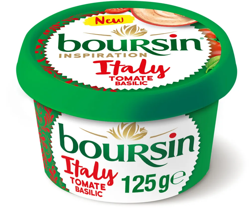 Boursin italy tomate basilic
