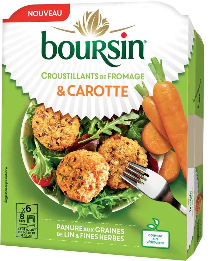 Croustillants de fromage & carotte