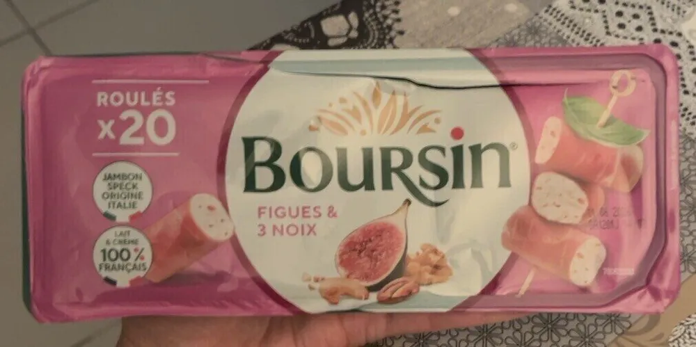 Boursin figues et noix